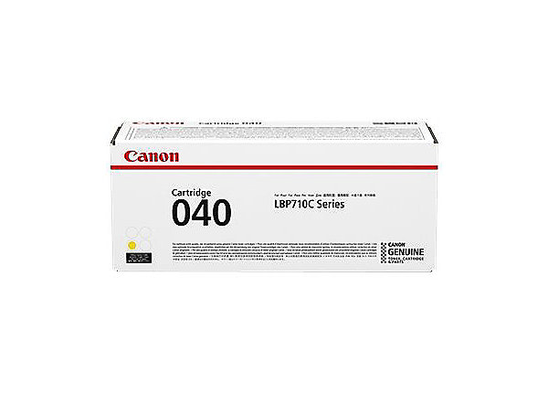 0454C001 Original 040 Toner Cartridge, Yellow