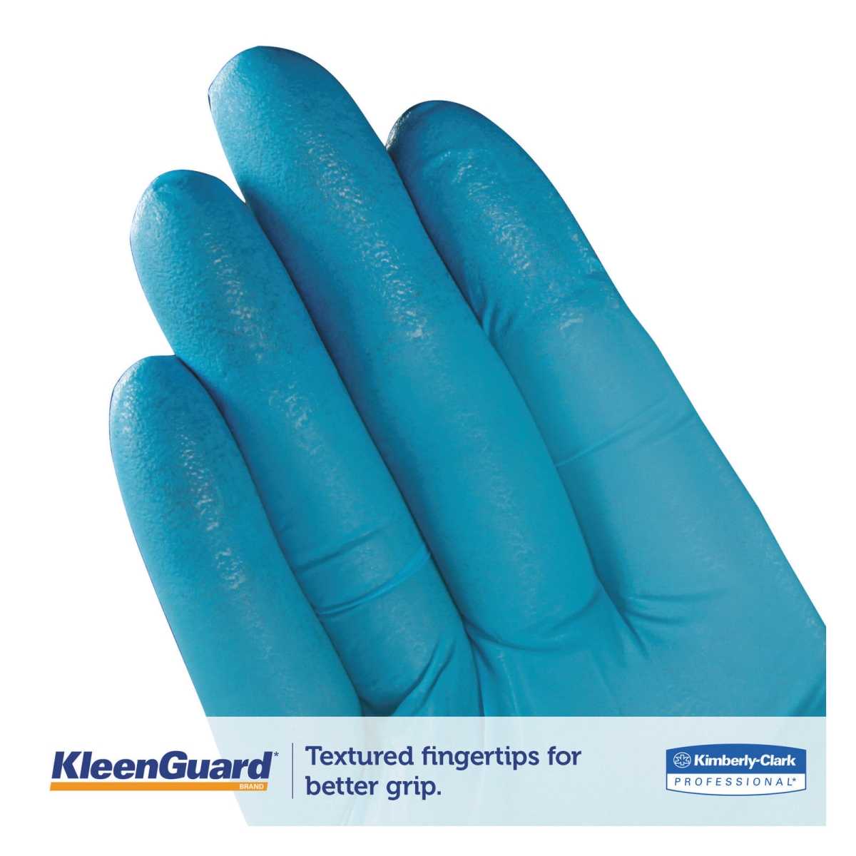 KIMBERLY CLARK KCC57372CT Blue Nitride Gloves, Powder-Free, Blue - Medium -  Kimberly-Clark Professional