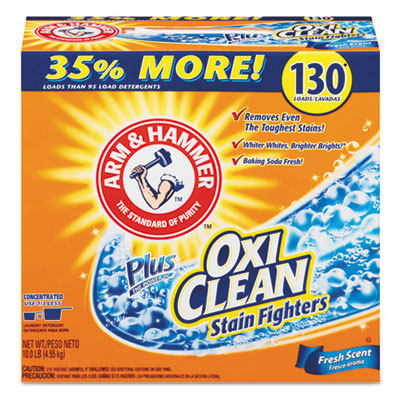 Picture of CDC 3320000108 9.92 lbs Power of Oxi Clean Powder Detergent Box&#44; Fresh