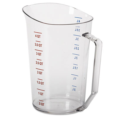 Picture of CMC 400MCCW135 4 qt Camwear Measuring Cups&#44; Polycarbonate - Clear