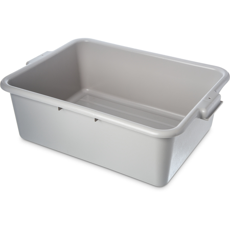 7 x 15.5 x 21 in. Comfort Curve Bus Box - Gray