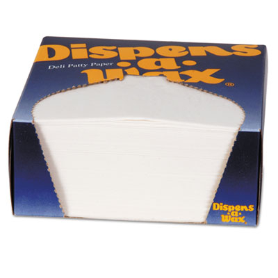 Picture of Dixie Ultra 434BX 4.75 x 5 in. Dispens-A-Wax Waxed Deli Patty Paper&#44; White - 1000 per Box