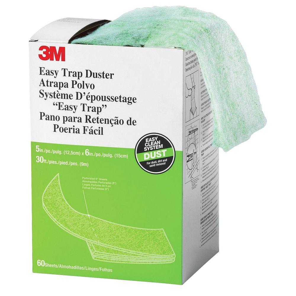 59152WCT 8 in. x 30 Ft. Easy Trap Duster, White, 60 Sheets per Box - Boxes of 8