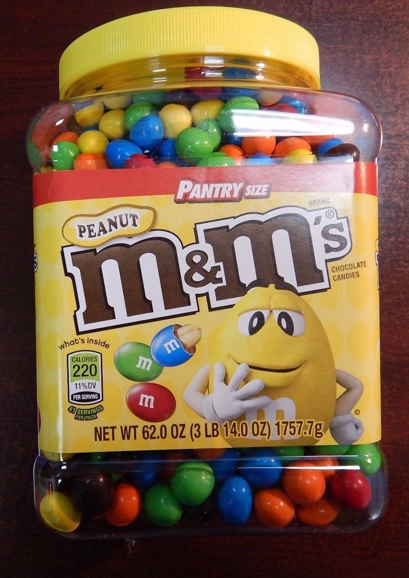MNM1207596 M & M Chocolate Candy with Peanut