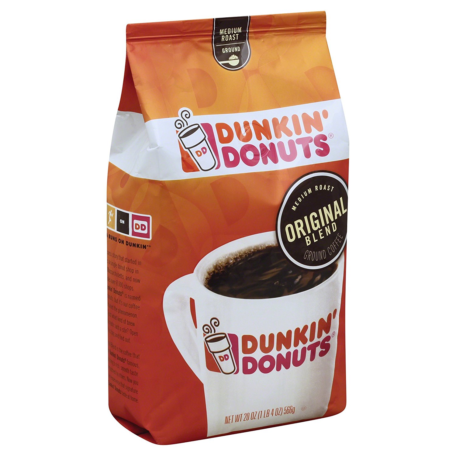 Picture of J.M. Smucker FOL00678 Dunkin Donuts Original Blend Ground Coffee, Dunkin Donuts