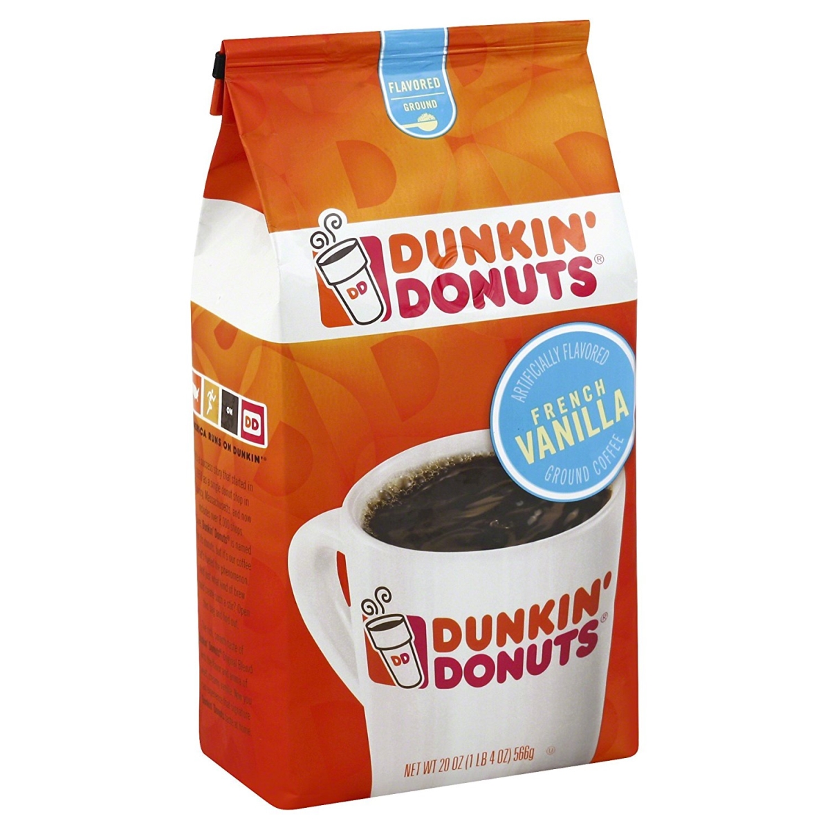 Picture of J.M. Smucker FOL00680 Dunkin Donuts Ground Coffee, French Vanilla