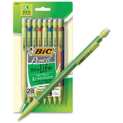 Picture of BIC BICMP48BK Xtra-Life Mechanical Pencil&#44; 0.7 mm - Pack of 48
