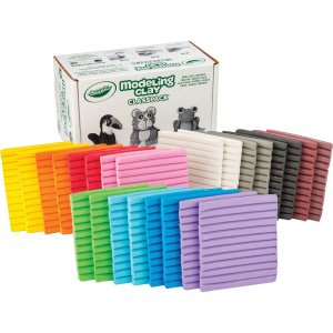 Picture of Binney & Smith & Crayola CYO230288 Modeling Clay, Non Hardening & 12 Colors
