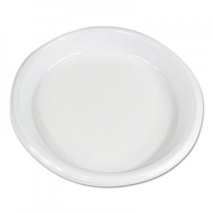 Picture of Boardwalk BWKPLHIPS10WH 10 in. Hi Impact Plastic Dinnerware Plate, White
