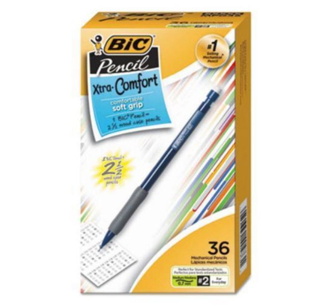 Picture of Bic Corporation MPG36BK Xtra-comfort Mechanical Pencil&#44; 0.7 Mm&#44; Assorted&#44;