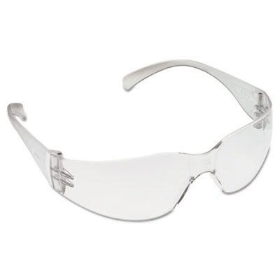 Virtua Protective Eyewear Frame Clear Lens, Anti-Fog Hard-Coat