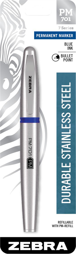 Picture of Zebra Pen ZEB65121 PM - 701 Permanent Marker&#44; Blue