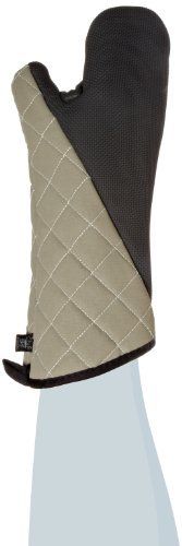 Picture of San Jamar 810CM17 17 in. Conventional Temperature Protection - Oven Mitt with Magnet & Web Guard