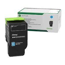 Picture of Lexmark C241XC0 Cyan Extra High Yield Return Programme Toner Cartridge
