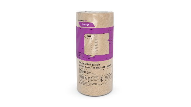 Picture of Boardwalk 251 Kitchen Roll Towel, Natural - 250 Count