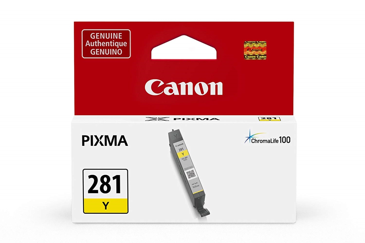 Picture of Canon 2090C001 CLI-281 Original Ink Cartridge - Yellow