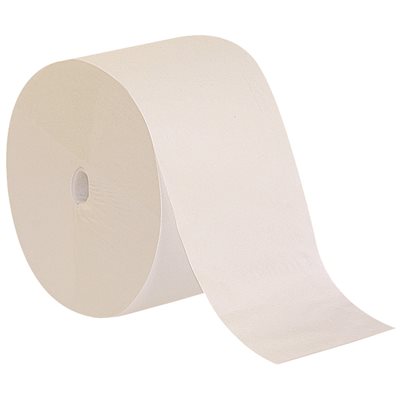 Georgia Pacific Professional 19374 Compact Coreless One-Ply Bath Tissue - White, 3000 Sheets Per Roll, 18 Rolls Per Case