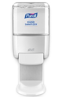 1200 ml Push-Style Hand Sanitizer Dispenser, White