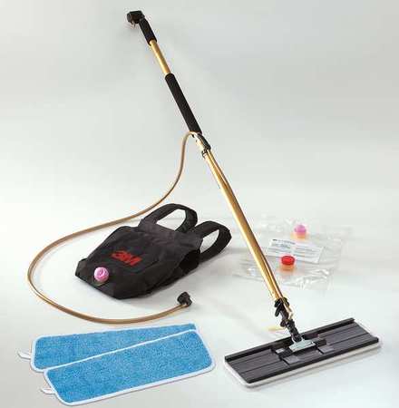 Picture of 3M 55433 18 in. Pad & 43- 63 in. Handle - Easy Shine Applicator Kit with Backpack&#44; Gold & Black