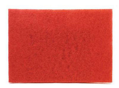 Picture of 3M 59258 20 x 14 in. Buffer Floor Pad&#44; Red - 10 Per Case