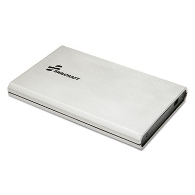 Picture of Ability One 5689695 500 GB USB 2.0 Portable Hard Drive&#44; Silver