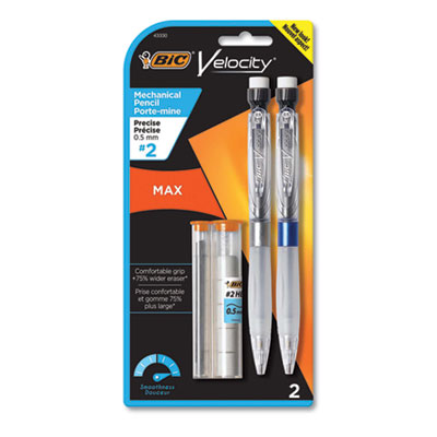 Picture of BIC MPMX5P21 0.5 Velocity Max Pencil - Pack of 2