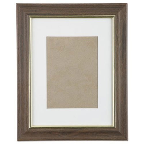 Picture of Ability One 4089957 8.5 x 11 in. Skilcraft Walnut Vinyl Certificate & Photo Frame