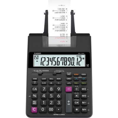 Picture of Casio HR170RC Printing Calculator, Black