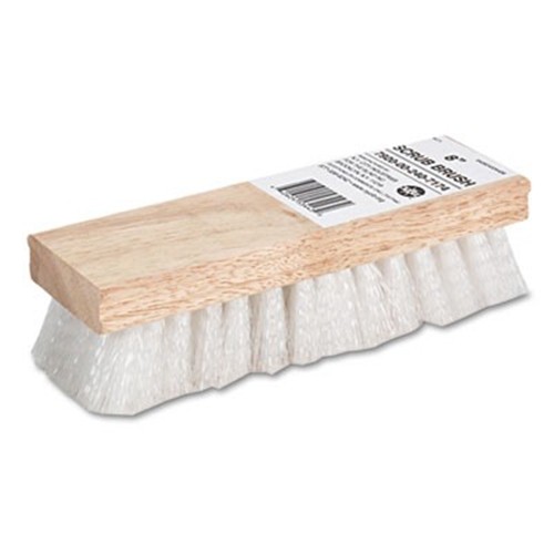 Picture of Ability One 2407174 2.75 x 8 in. Hand Scrub Brush&#44; White &Gold