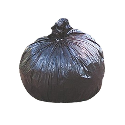 Picture of Ability One 3862289 24 x 24 in. Star-Seal Bottom Low density Trash Bag&#44; Black & Brown