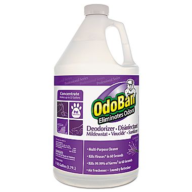 Picture of ODO 911162G4 1gal Professional Series Deodorizer Disinfectant Bottle, Lavender Scent