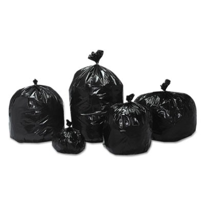 Picture of Ability One 3862428 50 in. Skilcraft Recycled Content Trash Can Liners&#44; Brown & Black