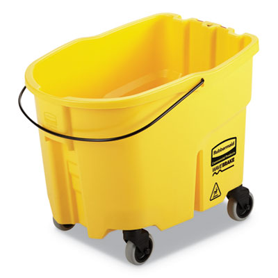 FG757088YEL Commercial Wave Brake 2.0 Bucket, Yellow -  RUBBERMAID