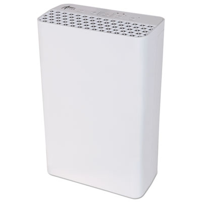 Picture of Alera AP101W 3 Speed HEPA Air Purifier, White