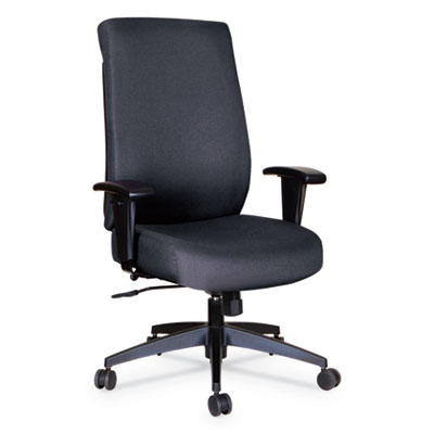 Picture of Alera HPS4101 Wrigley Series High Performance High-Back Synchro-Tilt Task Chair&#44; Black