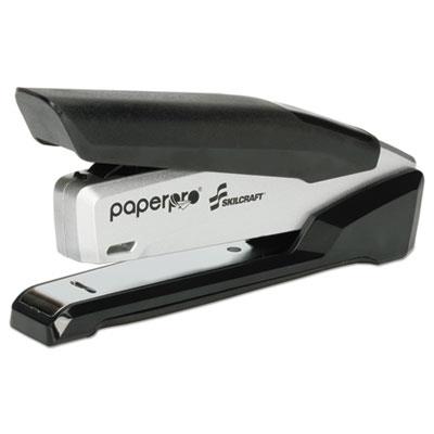 Picture of AbilityOne 5668647 7520015668647 ACI 1110 Spring-Powered Stapler&#44; 25 Sheet - Black & Silver