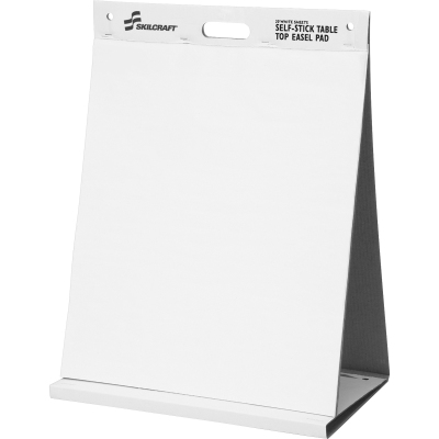Picture of AbilityOne 5772170 7530015772170 20 x 23 in. Self Stick Tabletop Easel Pad&#44; White