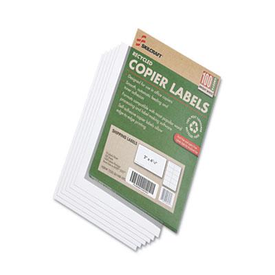 Picture of AbilityOne 5872621 7530015872621 2 x 4.25 in. Recycled Copier Labels&#44; White