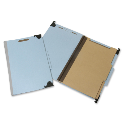 Picture of AbilityOne 6216199 7530016216199 Legal Size Hanging File Folder - 6 Section&#44; Light Blue