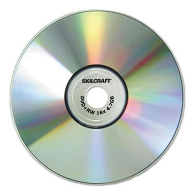 Picture of AbilityOne 5155372 7045015155372 4.7 GB DVD-RW Branded Attribute Spindle Media Disks&#44; Silver