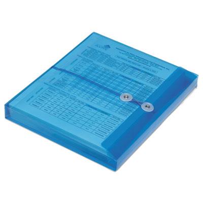 Picture of AbilityOne 6618833 7530016618833 11.62 in. Poly String-Tie Side Loading Expansion Envelope&#44; Blue