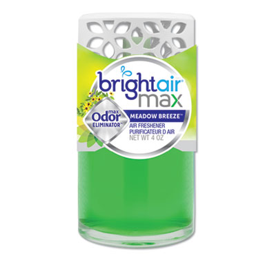 Picture of Bright Air 900441EA 4 oz Max Scented Oil Air Freshener, Meadow Breeze