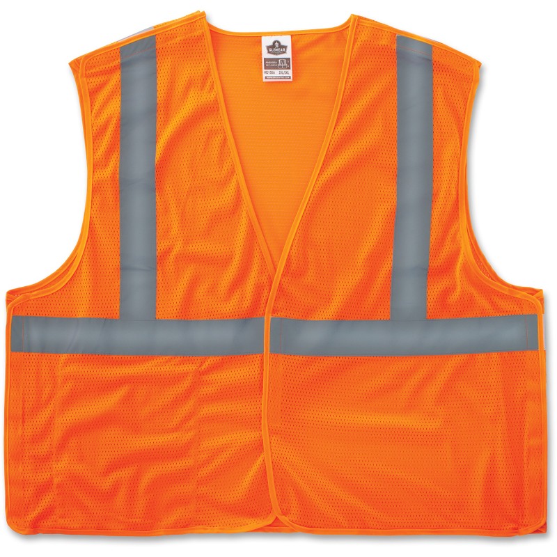 Picture of Tenacious Holdings 21065 Glo Wear Orange Econo Breakaway Vest for 8215BA&#44; Orange - Extra Large