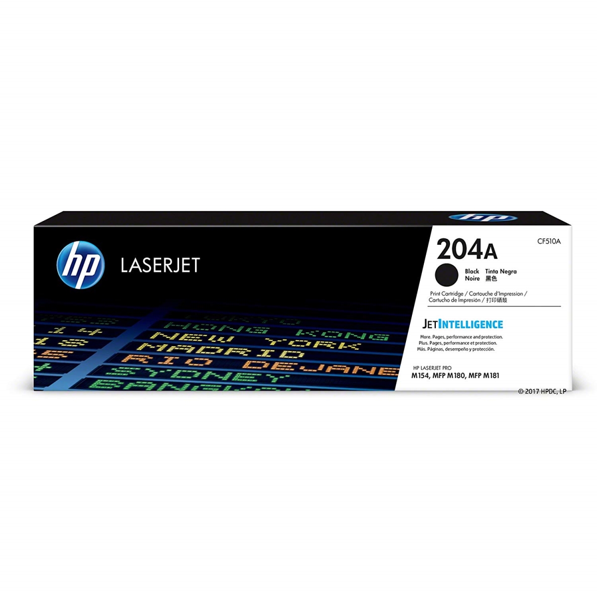 Hewlett Packard  204A LaserJet Toner Cartridge - Black