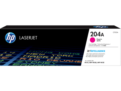 Hewlett Packard  204A LaserJet Toner Cartridge - Magenta