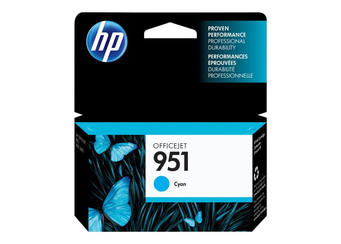Hewlett Packard  951 Cyan Original Ink Cartridge