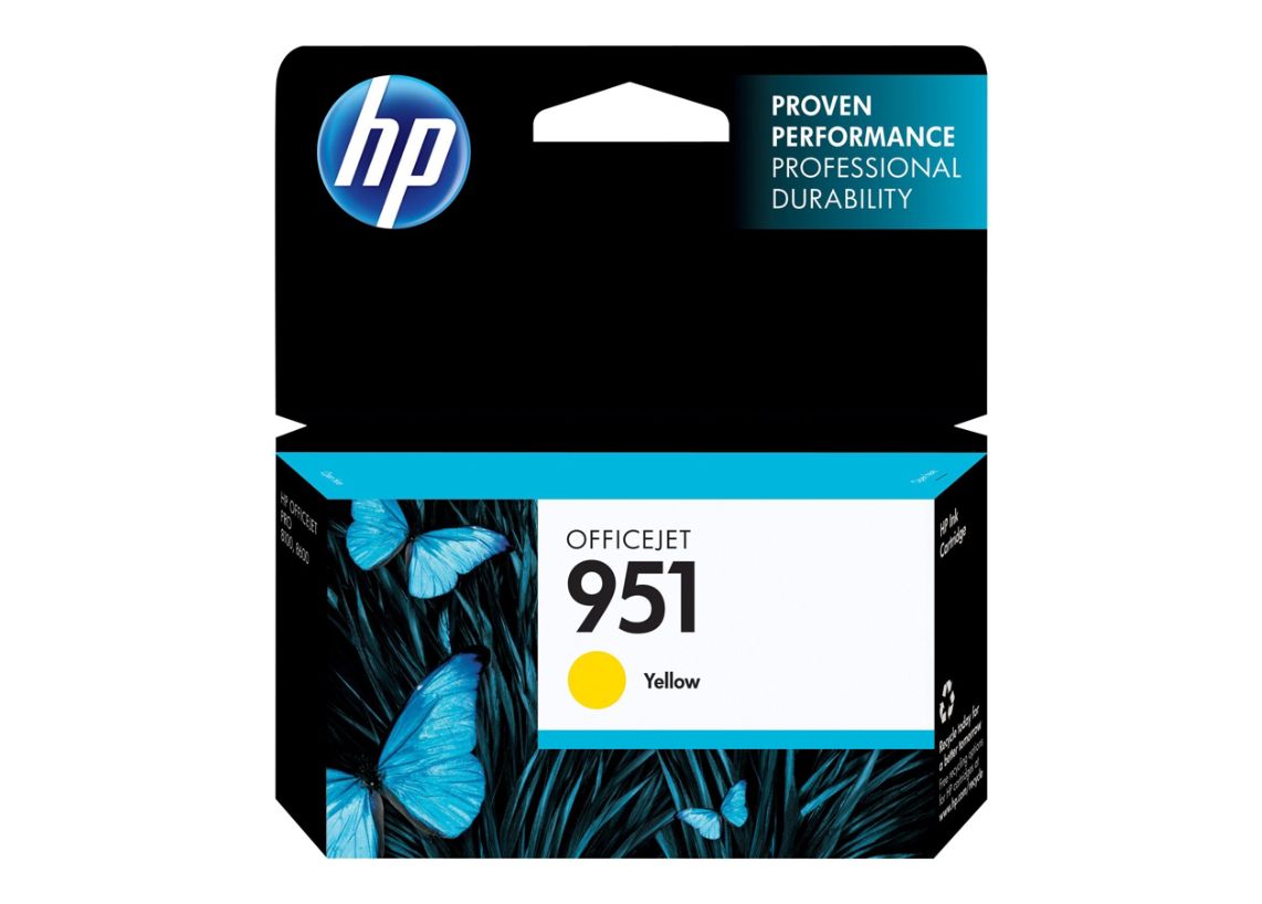 Hewlett Packard CN052AN 951 Yellow Original Ink Cartridge