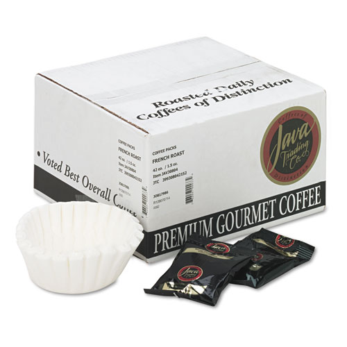 Picture of Java Trading JAV308042 1.5 oz French Roast Coffee Portion Packs - 42 per Case