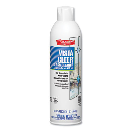 Picture of Chase Products CHP5155 20 oz Aerosol Vista Cleer Ammonia-Free Glass Cleaner - 12 per Case