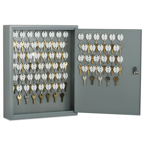 Picture of Ability One NSN1328973 14 x 3.25 x 17.25 in. Skilcraft Locking Key Cabinet&#44; Gray